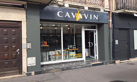 Devanture CAVAVIN Fontainebleau